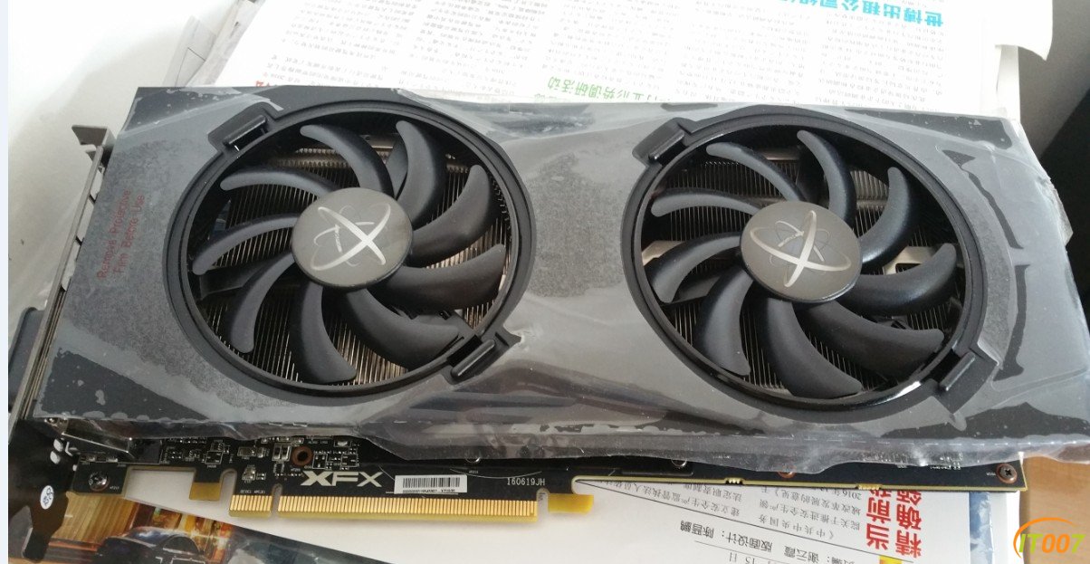 电脑配件 讯景rx480 8g 256bit 黑狼进化显卡