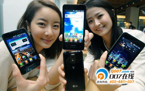 实惠双核机 LG P990实惠价2580元