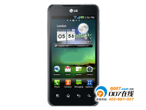 实惠双核机 LG P990实惠价2580元